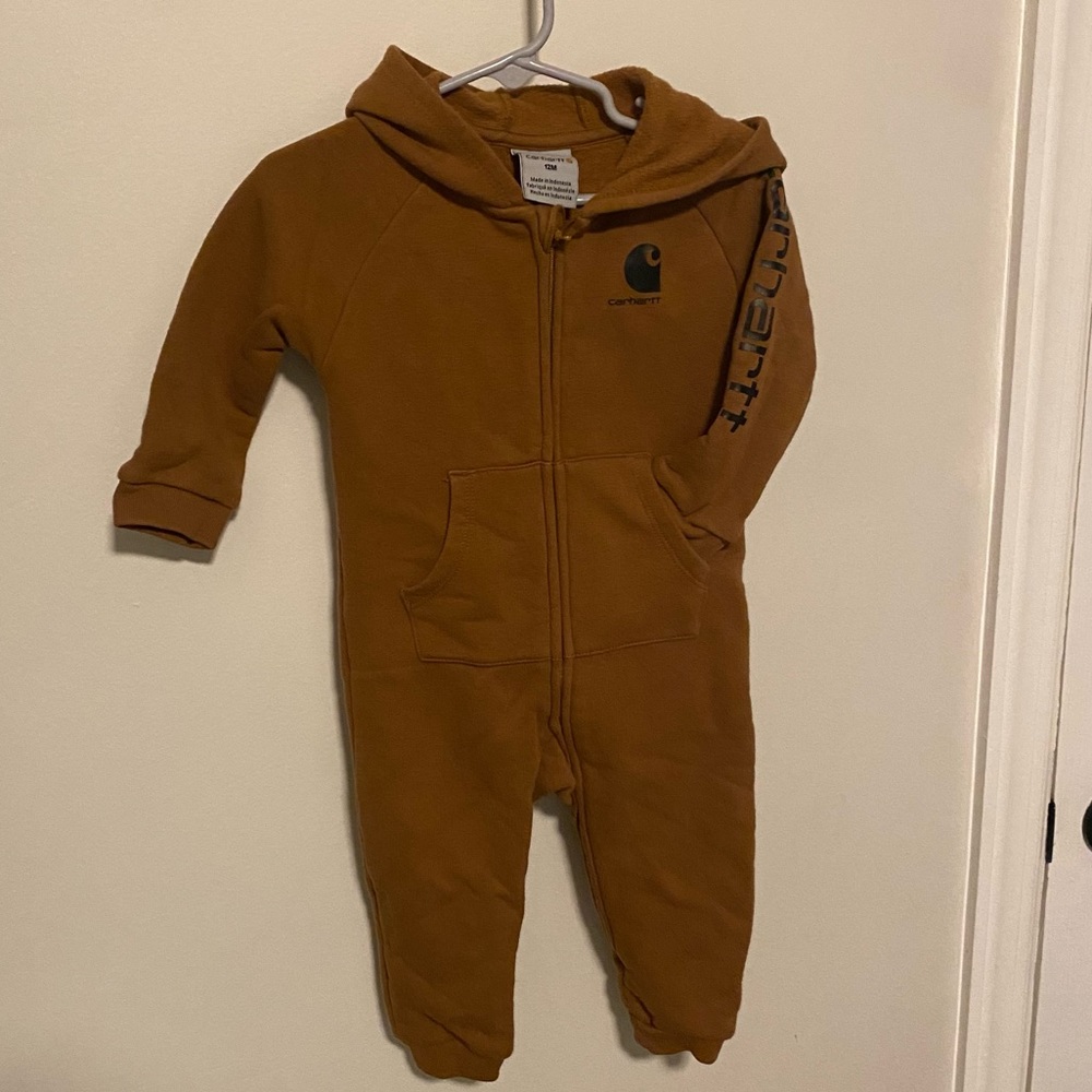 Carhartt Fleece Full-Zip Coveralls for Baby Boy